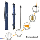 Sunphio Beach Umbrella with Sand Anchor, Windproof