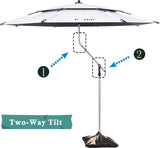 Poshlr Premium Beach Umbrella, Portable, Windproof and Lightweight