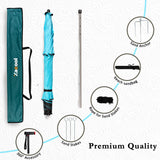 Xacool Beach Umbrella Windproof with Best UV Protection