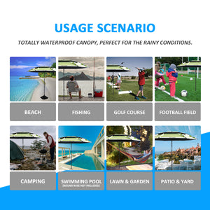 Xacool Beach Umbrella Best UV Protection