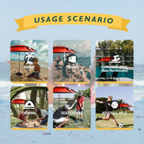 Poshlr Windproof Beach Umbrella