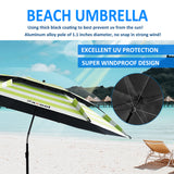 Xacool Beach Umbrella Best UV Protection