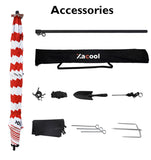 Xacool Beach Umbrella Windproof UV