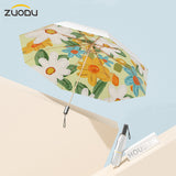 Zuodu Travel Umbrella Windproof Portable