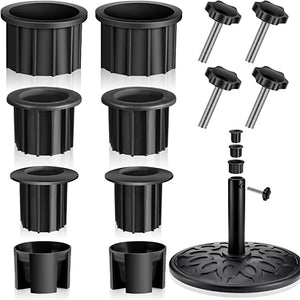Sunphio 12 Pcs Hole Ring Plug for Patio Umbrella Base