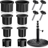 Sunphio 12 Pcs Hole Ring Plug for Patio Umbrella Base