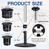 Sunphio 12 Pcs Hole Ring Plug for Patio Umbrella Base