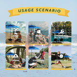 Poshlr Beach Umbrella Portable 