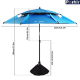 Poshlr Beach Umbrella Portable 