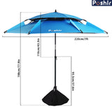 Poshlr Beach Umbrella Portable 
