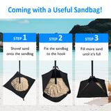Xacool Beach Umbrella Sand Anchor