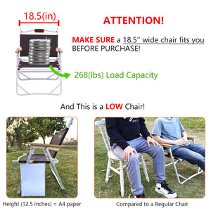 Sunphio Beach Chair Backpack Aluminum