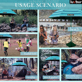 Luxbur Beach Umbrella Windproof