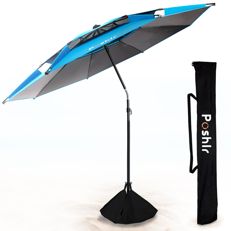 Poshlr Beach Umbrella Portable 