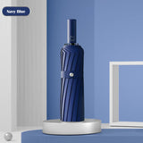 Sunphio Travel Umbrella Windproof 16 Ribs